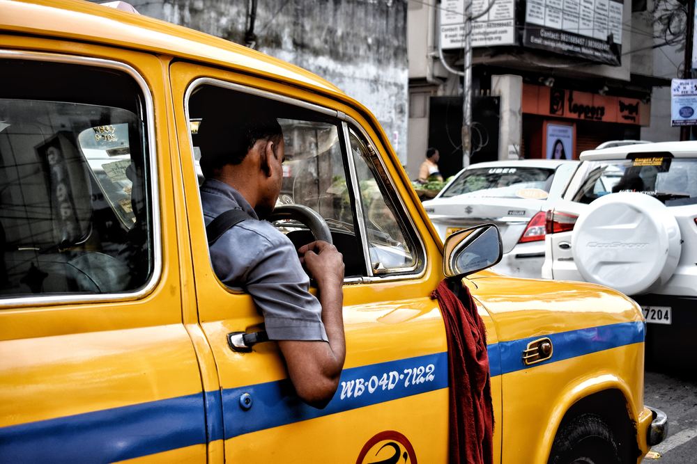 インドのタクシー